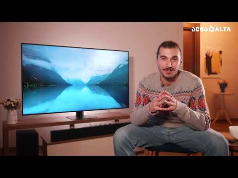 Samsung QLED TV + Soundbar - მინი კინოთეატრი სახლში